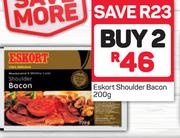 Eskort Shoulder Bacon-2 x 200g