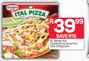 Dr.Oetker Ital Familia Pizza Assorted-424-529g Each