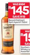 Bacardi Oakheart Spirit Aperitif-750ml