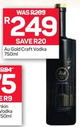 Au Gold Craft Vodka-750ml