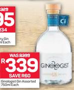 Ginologist Gin Assorted-750ml