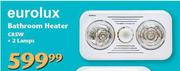 Eurolux 2 lamps Bathroom Heater C85W