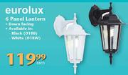 Eurolux 6 Panel Lantern-Each