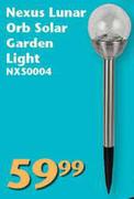 Nexus Lunar Orb Solar Garden Light NXS0004