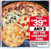 Pnp Fresh Large Pizza, Margherita Or Bases-Each