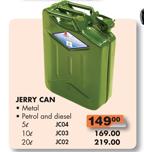 Metal Jerry Can-5Ltr