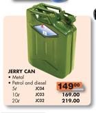Metal Jerry Can-20Ltr