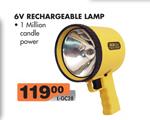 6V Rechargable Lamp