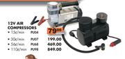 12V Air Compressors-110L/Min