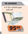 Tie Downs-4Ton Ratchet Type