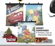 Disney Sunshades Princess, Cars Or Winnie The Rooh-Each
