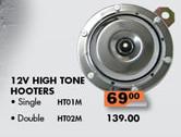 12V High Tone Hooters Double