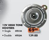 12V High Tone Hooters Single