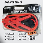 Booster Cables 500 AMP