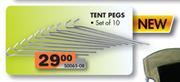 Tent Pegs