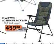 Chair with Adjustable Back Rest