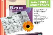 D-Quip Personal Electronic Scale