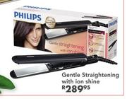 Gentle Straighening With Ion Shine