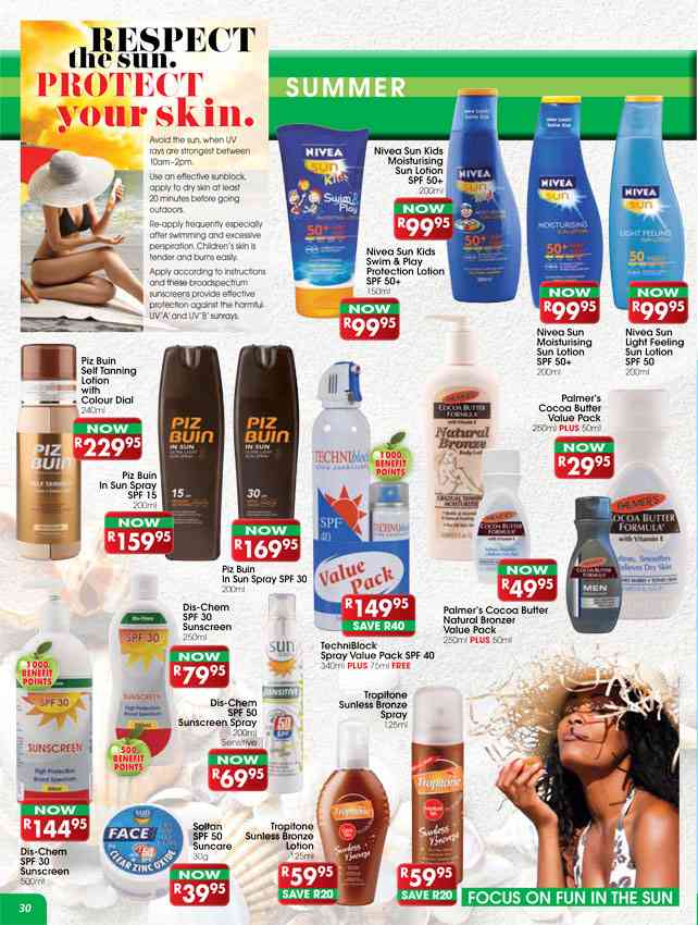Special DisChem SPF 50 Sunscreen Spray200ml Sensitive — www.guzzle.co.za