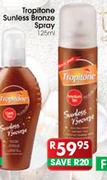 Tropitone Sunless Bronze Spray-125ml