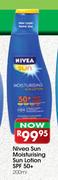 Nivea Sun Moisturising Sun Lotion SPF50+-200ml