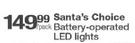 Santa's Choice Battery-Operated LED Lights