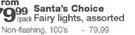 Santa's Choice Fairy Non-Flashing-100's