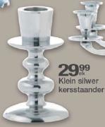 Klein Silwer Kersstaander