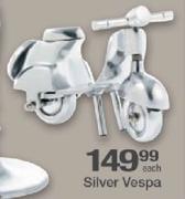 Silver Vespa