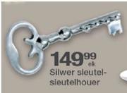 Silwer Sleutel-Sleutelhouer