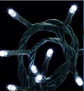 Santa's Choice Chasing White LED Lights-120's