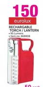Eurolux Rechargeable Torch/Lantern-Each