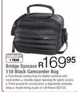 Hama Bridge Syscase 110 Black Camcoder Bag