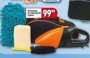 Q Premium Car Cleaning Kit-5-Piece