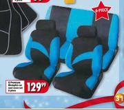 Q Premium Memphics Car Seat Cover Set-6-Piece