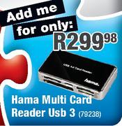 Hama Multi Card Reader USB 3