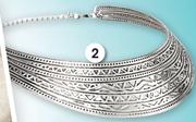 Engraved Choker Necklace