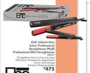 EHC Infiniti + One Salon Professional Straightener Plus Professional Mini Straightener