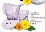 Facial Sauna with Inhaler