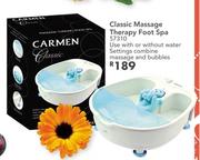 Classic Massage Therapy Foot Spa