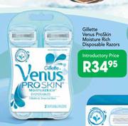 Gillette Venus ProSkin Moisture Rich Disposable Razors