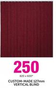 Custom-Made 127mm Vertical Blind 820x600mm