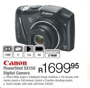 Canon PowerShot SX150 Digital Camera