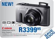 Canon Powershot Sx270 Grey Camera