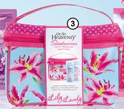 Oh So Heavenly Scentsations Lily Lovely Happy Traveller Vanity Bag