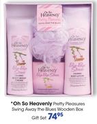 Oh So Heavenly Pretty Pleasures Swing Away The Blues Wooden Box Gift Set