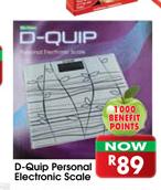 D-Quip Personal Electronic Scale