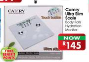 Camry Ultra Slim Scale Body Fat/Hydration Monitor