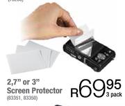 Hama 2.7" Or 3" Screen Protector (83351,83350)-3 Pack