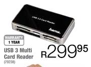 Hama USB 3 Multi Card Reader (79238)